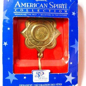 Hallmark American Spirit Collection State Quarter Ornament Connecticut 1999